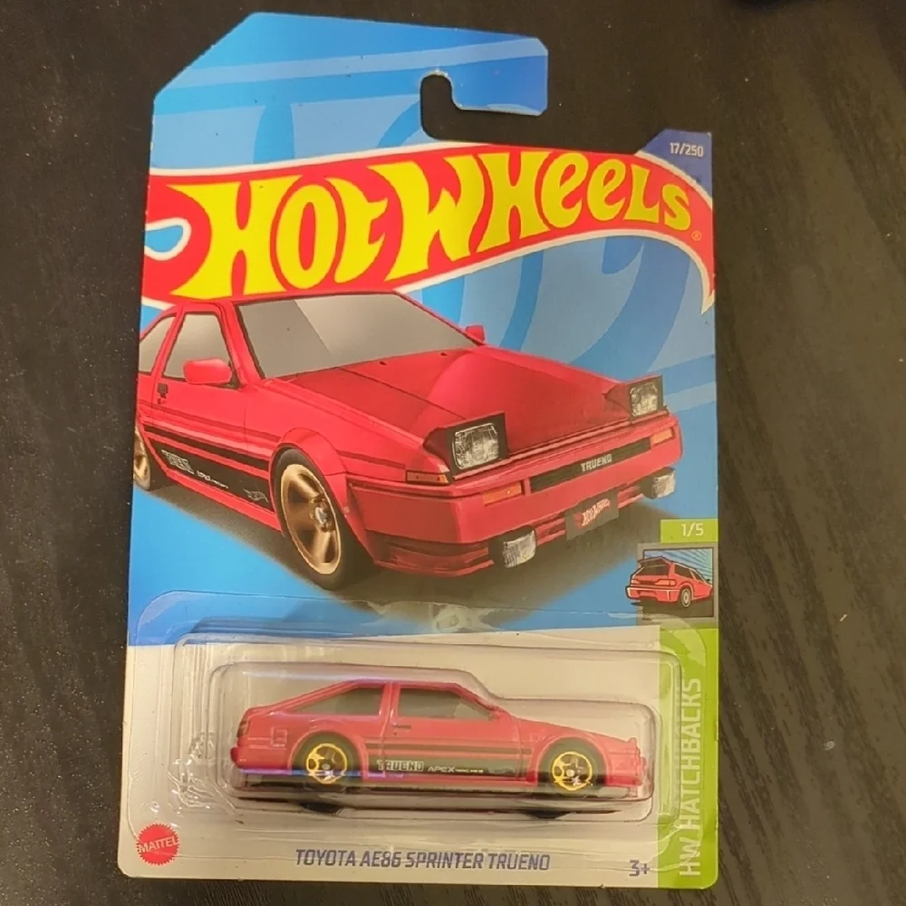 Mattel Red Racing Car Toy